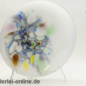 Berendsohn Glaskunst | Glasschale – Obstschale | Glas Obstteller | Ø 26cm