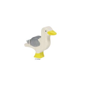 Holztiger Holzfigur Vogel Möwe