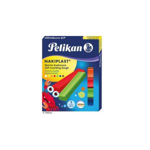 Pelikan Knete Nakiplast 7 Farben 125g