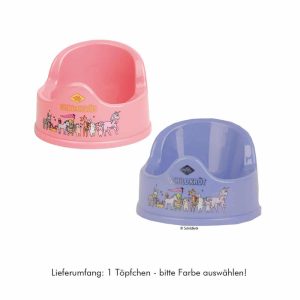 Schildkröt Puppenzubehör Nachttopf blau oder rosa